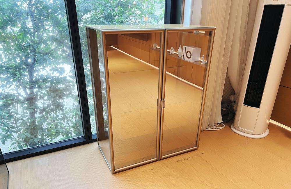 Minimalist Glass Cabinet