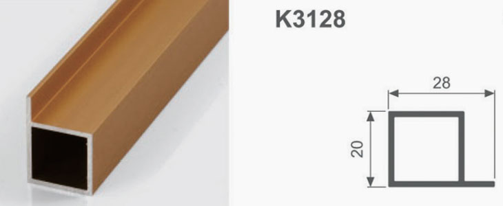 Aluminum Book Shelf Profile from KRC